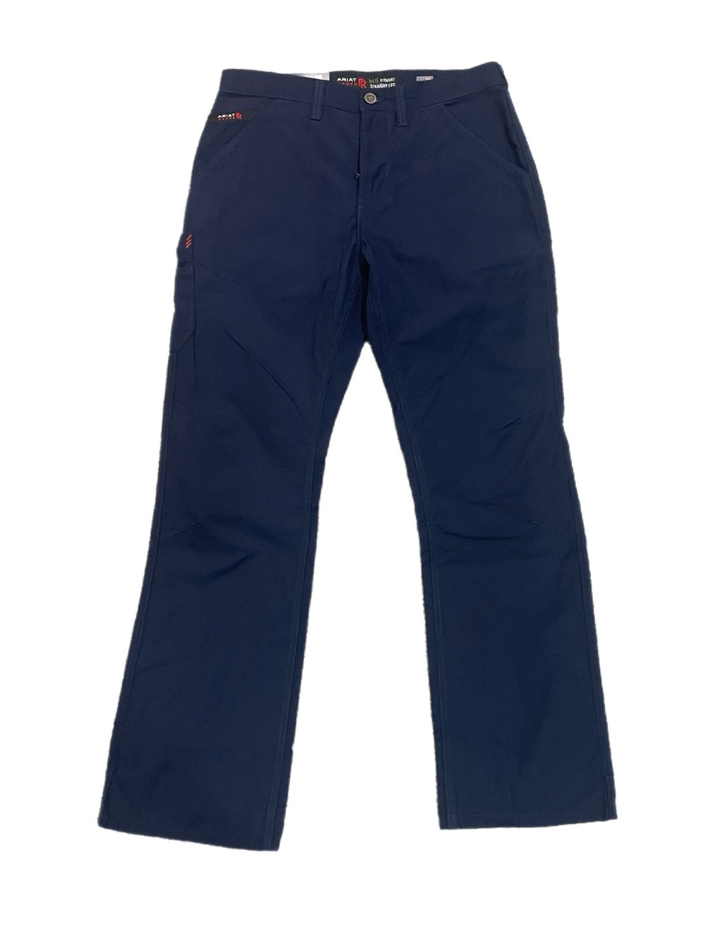 NWT Ariat FR M5 DuraLight Ripstop Straight Leg Work Pants Navy Blue 32x32 CAT2